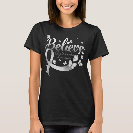 信じ眠障害 Tシャツ (正面)