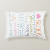信じ祈りの言葉マーク11-24 アクセントクッション (正面)