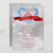 信じ祝ていけない愛招待状 招待状 (正面/裏面)