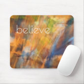 信じ紅葉抽象芸術撮影 マウスパッド (マウス)