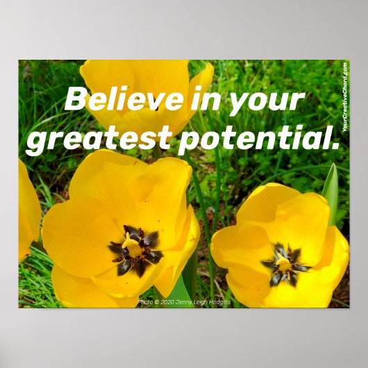 信じ素晴らし君の潜在能力で ポスター (正面)