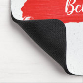 信じ絵を描文字 マウスパッド (コーナー)