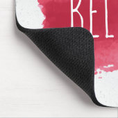 信じ絵を描文字 マウスパッド (コーナー)