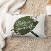 信じ自分で信じは ランバークッション (ブランケット)