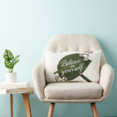 信じ自分で信じは ランバークッション (椅子)