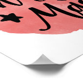 信じ自分の魔法で感動的 ポスター (角)