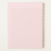 信じ自身水色カスタム2025プランナー プランナー手帳 (裏面)