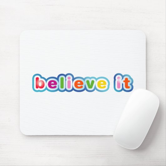 信じ色 マウスパッド (マウス)