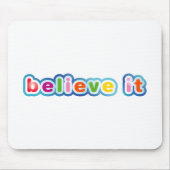 信じ色 マウスパッド (正面)