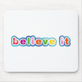 信じ色 マウスパッド