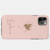 信じ落ちる豚の羽毛ケースメイトiPhoneケース Case-Mate iPhoneケース (裏面(横))