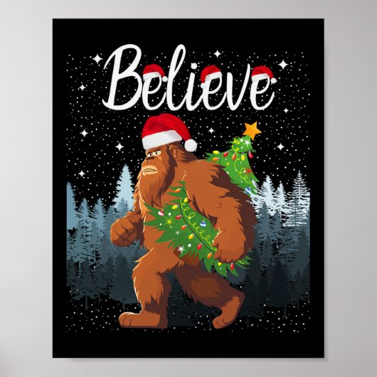 信じ運のクリスマス ポスター (正面)
