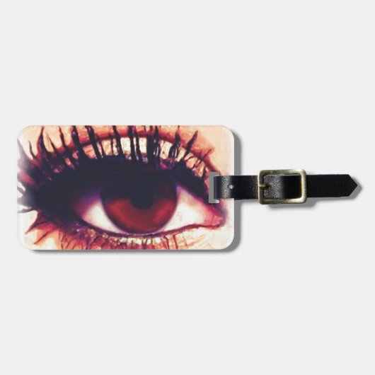 信じ集中を維持 ラゲッジタグ (正面横)