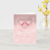 信じ難いラブカード カード (黄色い花)