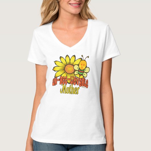 信じ難い母 Tシャツ (正面)