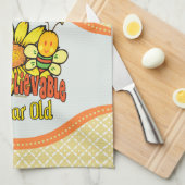 信じ難い第90誕生日- 90歳で キッチンタオル (四つ折り)