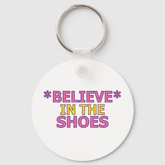 信じ靴の中 キーホルダー (正面)