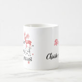 信じ魔法でパーソナライズされた コーヒーマグカップ (中央)