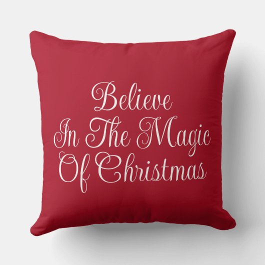 信じ魔法で クッション (裏面)