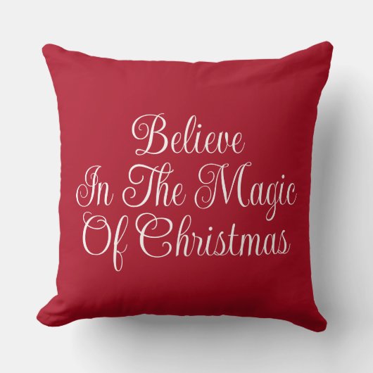 信じ魔法で クッション (正面)