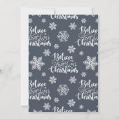 信じ魔法で シーズンカード (裏面)