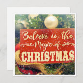 信じ魔法で シーズンカード (正面/裏面)