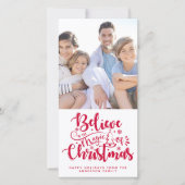 信じ魔法で シーズンカード (正面)