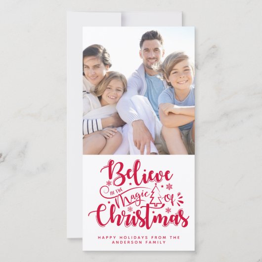 信じ魔法で シーズンカード (正面)