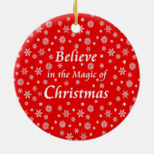 信じ魔法で セラミックオーナメント (裏面)