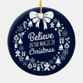 信じ魔法で セラミックオーナメント (裏面)