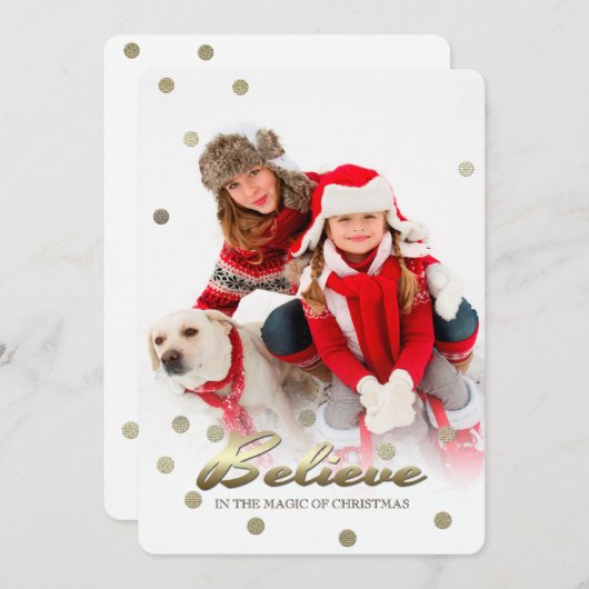 信じ魔法に。フォトカード シーズンカード (正面/裏面)