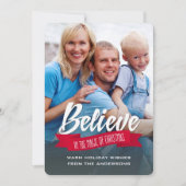 信じ魔法に。フォトカード シーズンカード (正面)