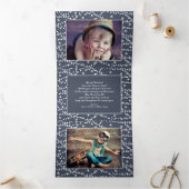 信じ魔法に。写数々の真 三つ折りカード (内部)