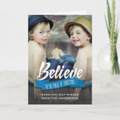 信じ魔法の写真カスタムで シーズンカード (正面)