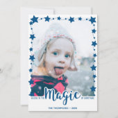 信じ魔法の写真カスタムで シーズンカード (正面)