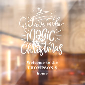 信じ魔法の歓迎 ウィンドウサイン (シート2)