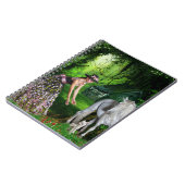 信じ魔法スパイラルノートブック ノートブック (左側)