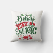 信じ魔法タイポグラフィ クッション (裏面)
