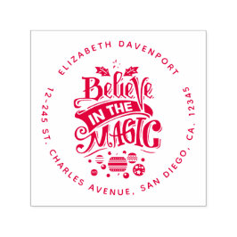 信じ魔法タイポグラフィ セルフインキングスタンプ