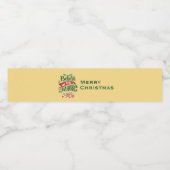 信じ魔法タイポグラフィ ペットボトルラベル (シングルラベル)