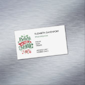 信じ魔法タイポグラフィ マグネット名刺 (インサイチュ)