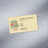 信じ魔法タイポグラフィ マグネット名刺 (インサイチュ)