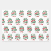 信じ魔法タイポグラフィ ラッピングペーパーシート (正面2)