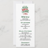 信じ魔法タイポグラフィ 招待状 (正面)