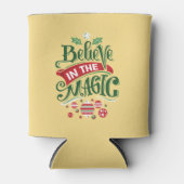 信じ魔法タイポグラフィ 缶クーラー (正面)