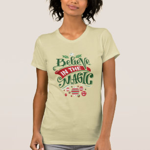 信じ魔法タイポグラフィ Tシャツ