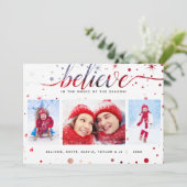 信じ魔法休日照合文字効果 シーズンカード (スタンド正面)