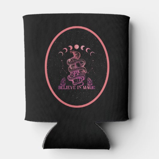 信じ魔法天ウィッカ信者美術 缶クーラー (裏面)