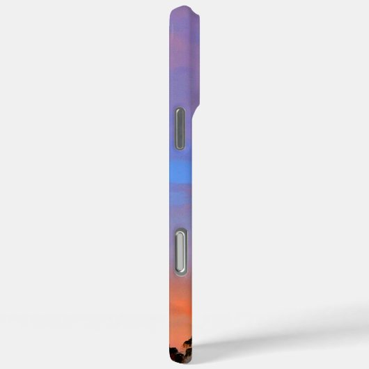 信じ魔法引用文台本レインボーサンセットフォト Case-Mate iPhoneケース (裏面 / 右)