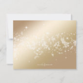 信じ魔法書道と金ゴールドのキラキラ シーズンカード (裏面)